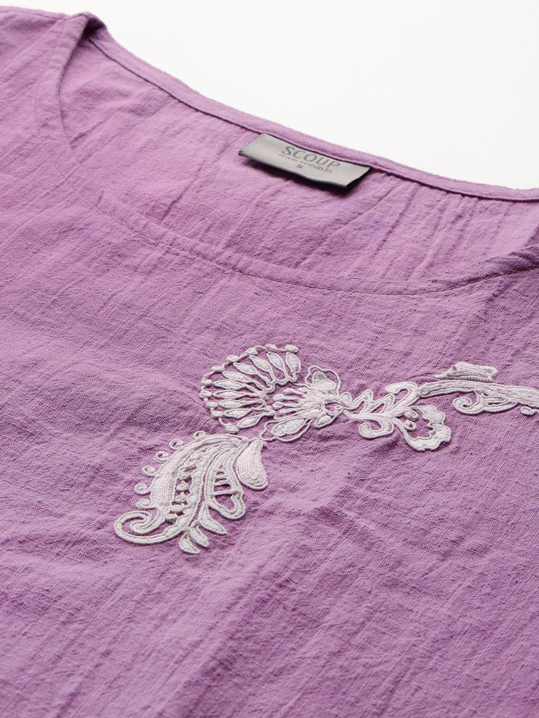 Dori embroidered cotton top