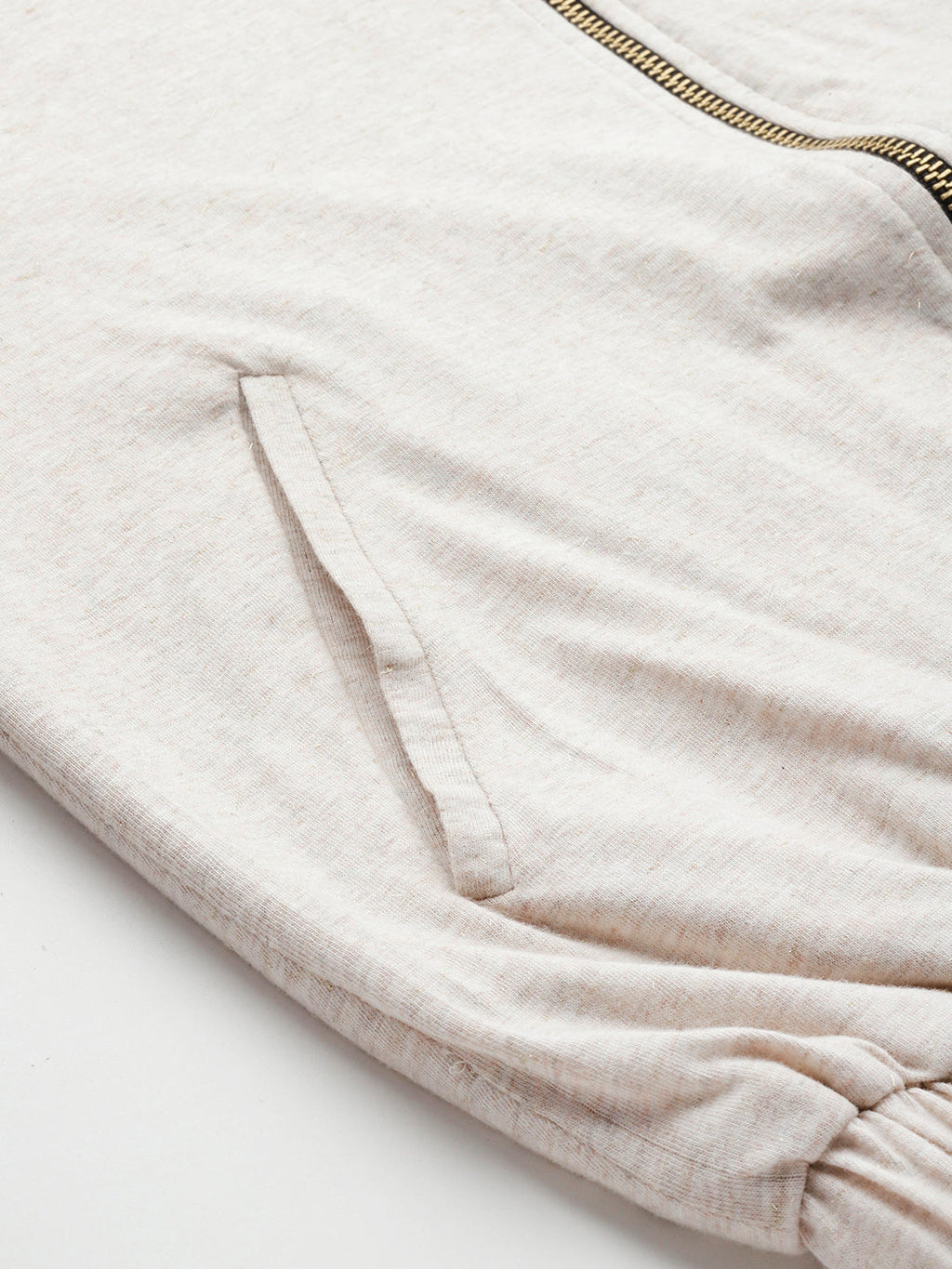 Cotton Lurex Jersey Jacket
