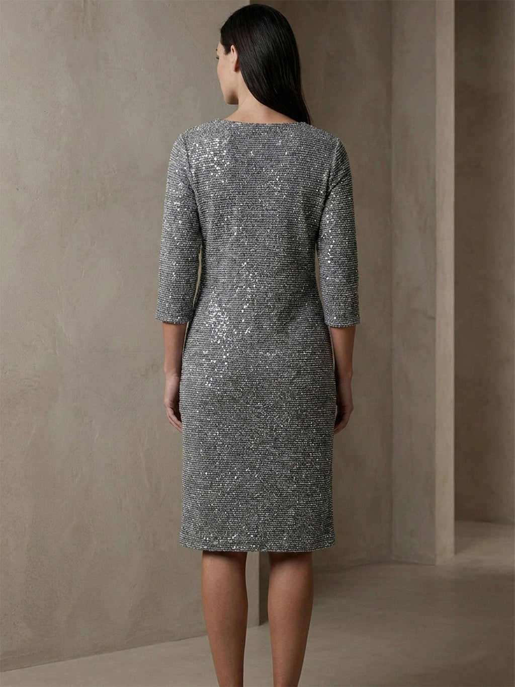 Sequined Lurex Dress