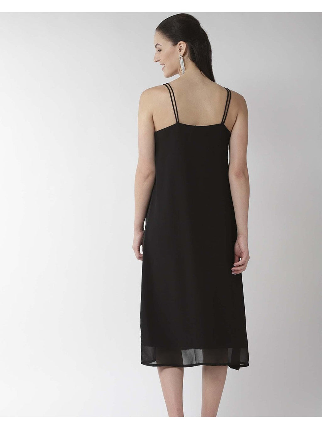 Scoup Embellished Black Dress