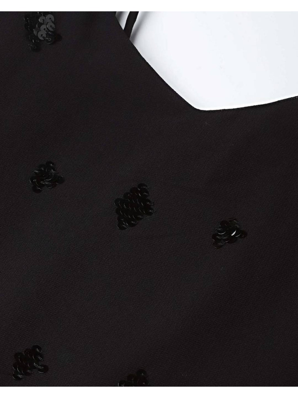 Scoup Embellished Black Dress