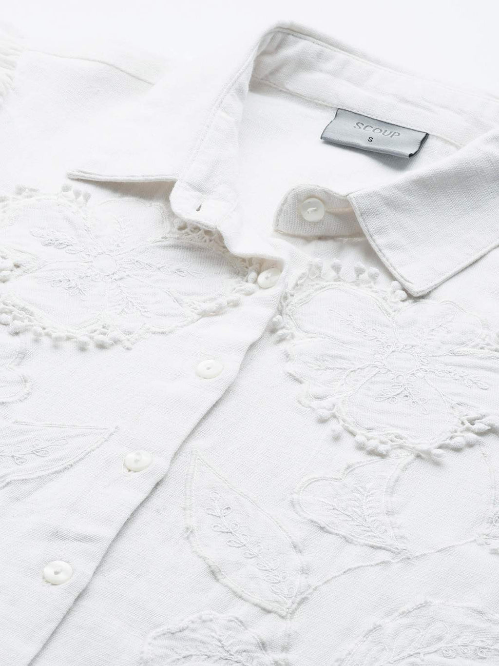 Patchwork cotton shirt