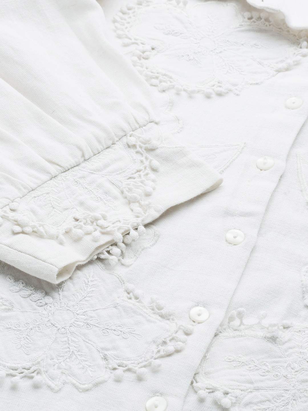 Patchwork cotton shirt