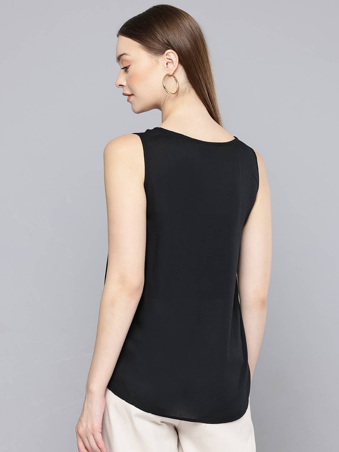 Scoup Honey Bee Embroidered Tank Top