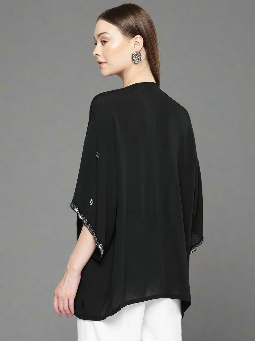 Scoup Women Party Embellished Shrug