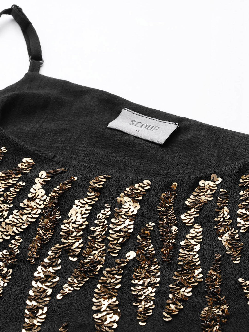 Scoup Embellished Georgette Top