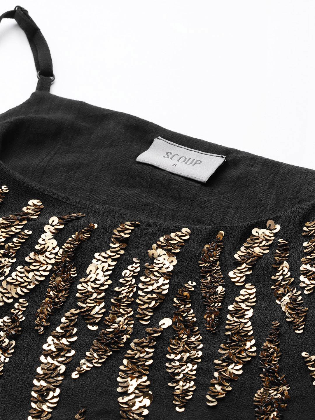 Scoup Embellished Georgette Top