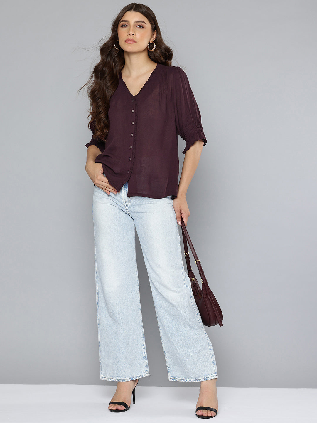 Pintuck details top