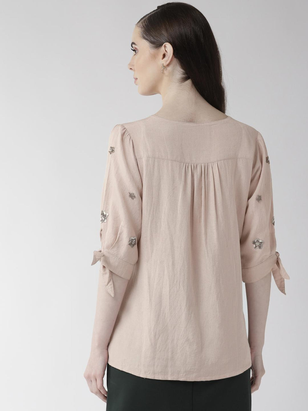 Dusty Pink Embellishment Top