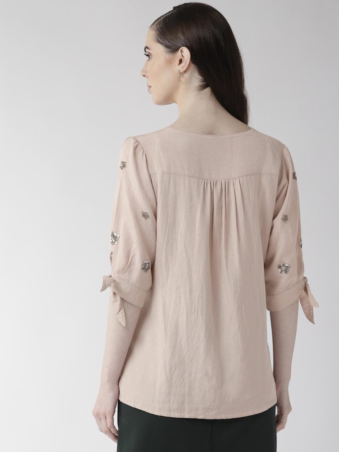 Dusty Pink Embellishment Top