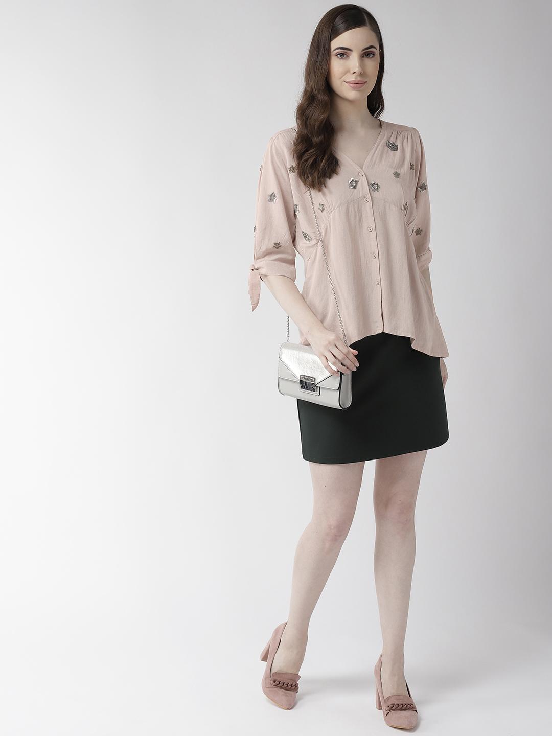Dusty Pink Embellishment Top