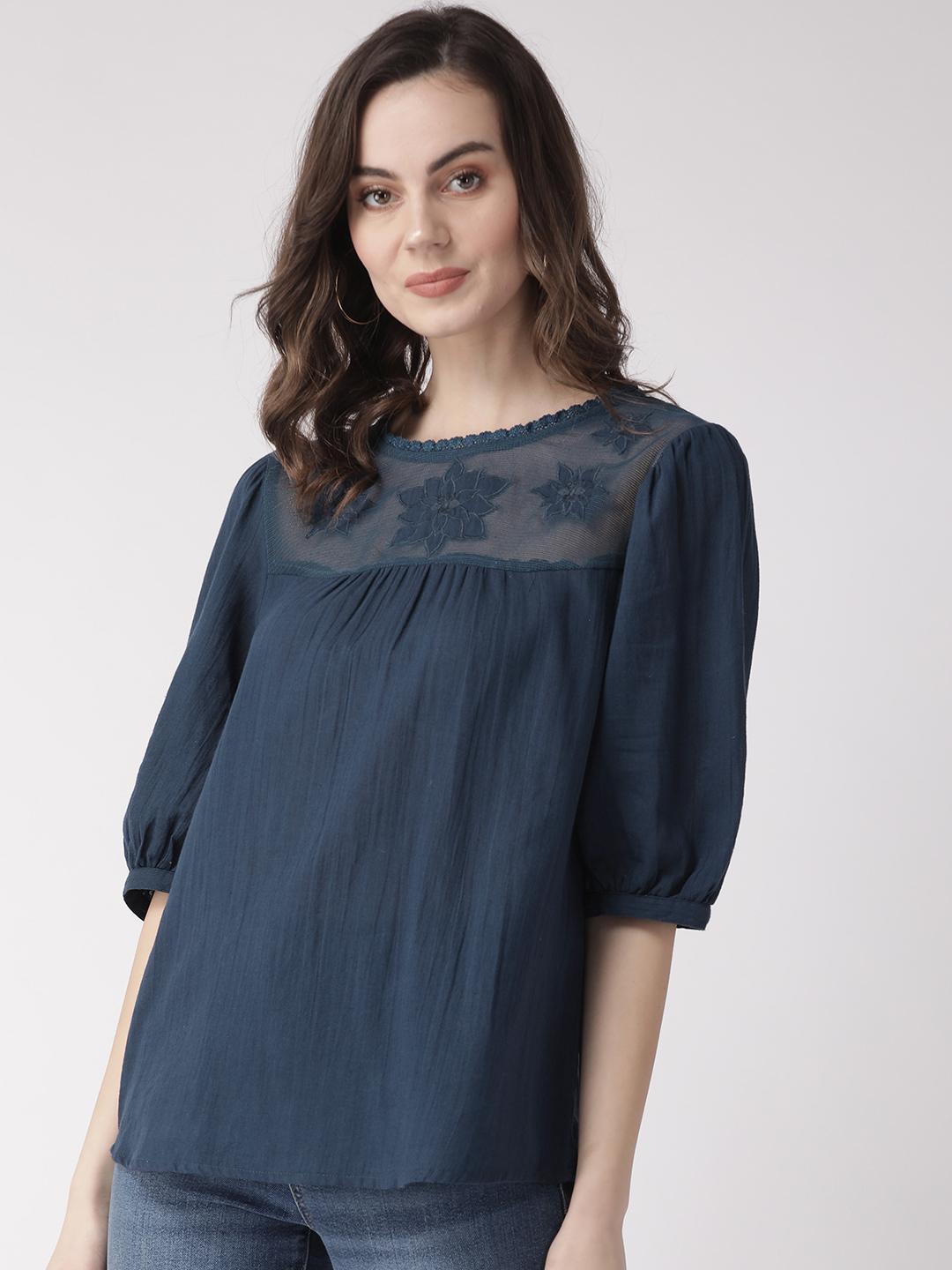 Cotton patch work top