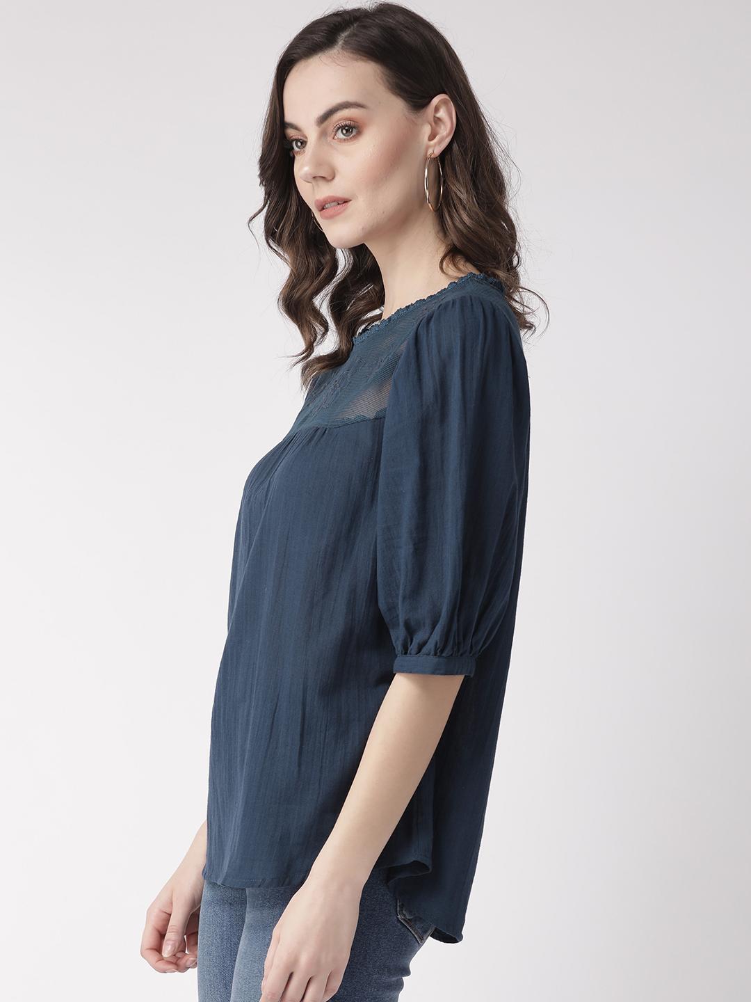 Cotton patch work top
