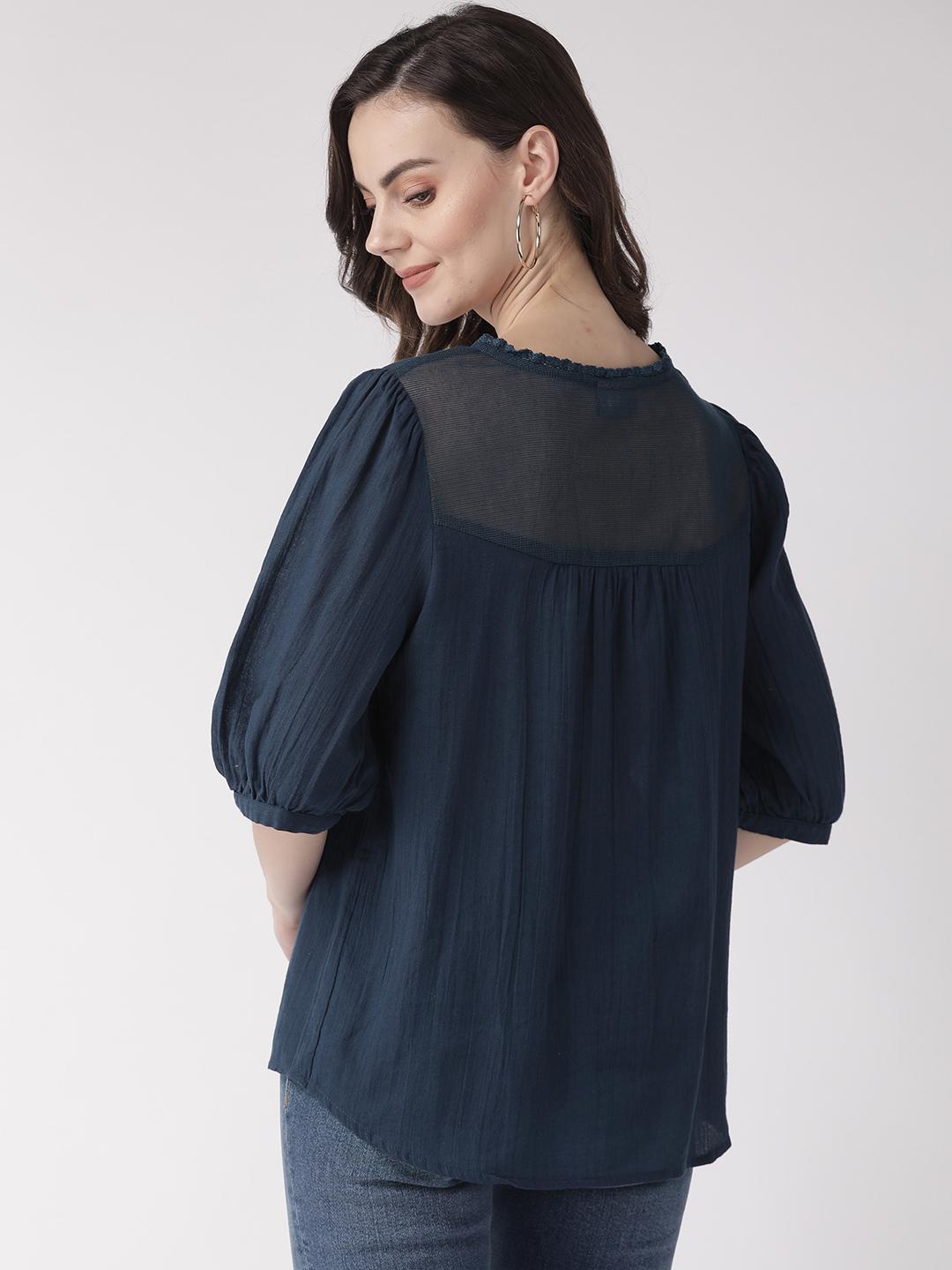 Cotton patch work top