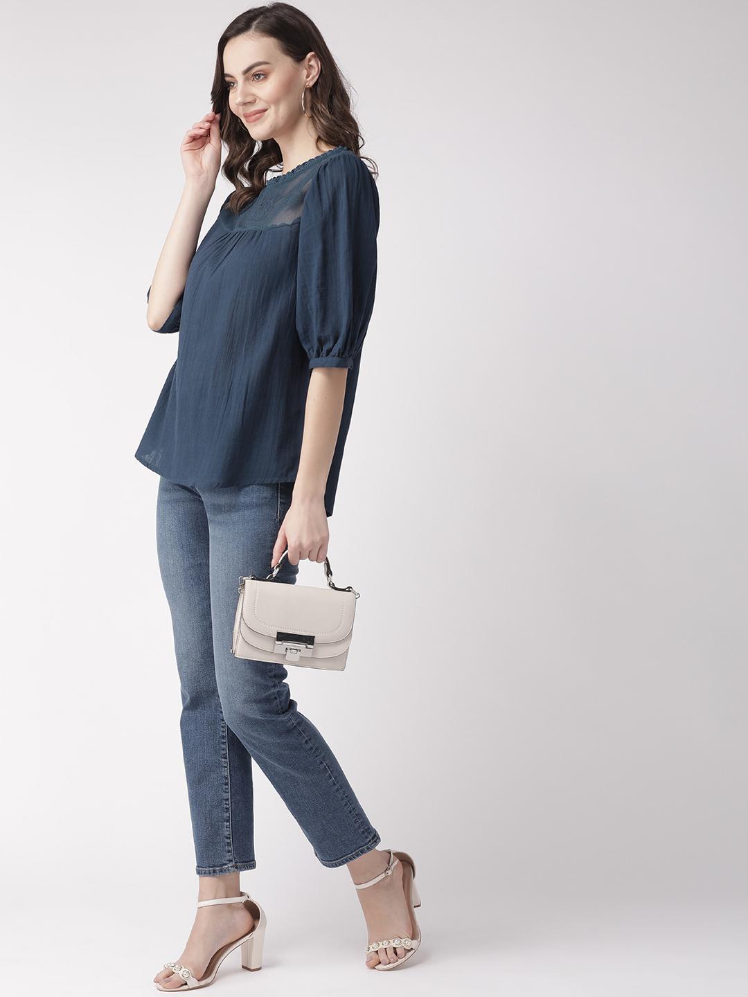Cotton patch work top